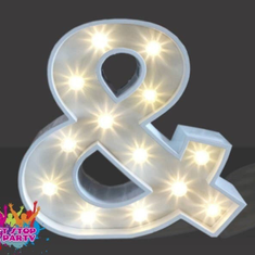 Hire LED Light Up Ampersand - 60cm - &, in Geebung, QLD