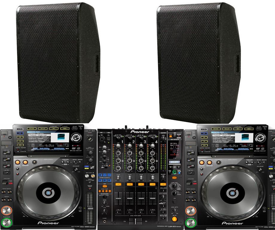 Hire 2 x CDJs, 1 x DJM, 2 x DJ Bluetooth Speakers, hire DJ Decks, near Campbelltown