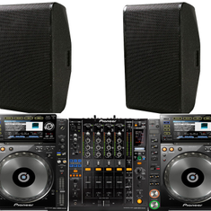 Hire 2 x CDJs, 1 x DJM, 2 x DJ Bluetooth Speakers