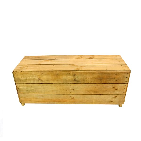 Hire Pallet Bench Seat – Wooden