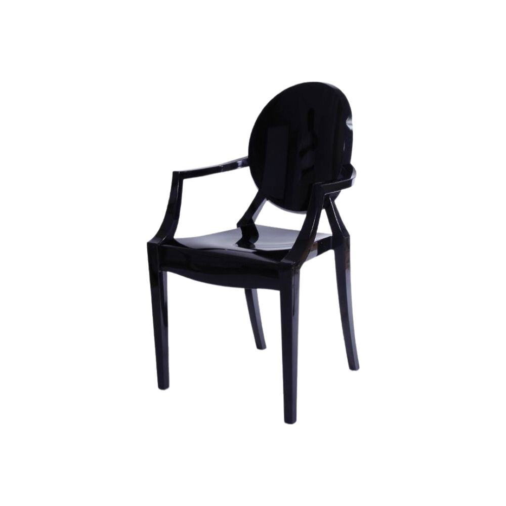 Hire LOUIS GHOST CHAIR BLACK, hire Chairs, near Brookvale