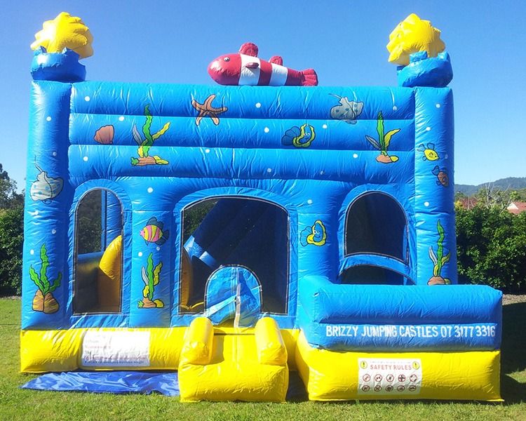 Hire Super Heroes Combo Jumping Castle, hire Jumping Castles, near Geebung