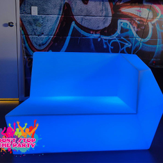 Hire Illuminated Glow Sofa Chair - Straight, in Geebung, QLD