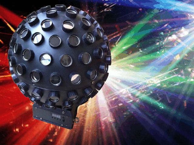 Hire LED ROTATING BALL – MIRROR BALL EFFECT, hire Party Lights, near Alexandria