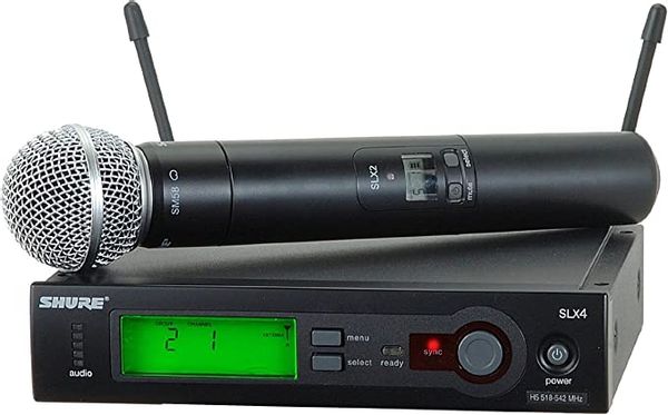 Hire SLX 24 wireless / cordless microphone