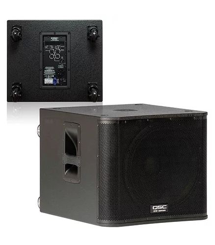 Hire QSC KW181 1000W 18" Powered Subwoofer, hire Speakers, near Camperdown