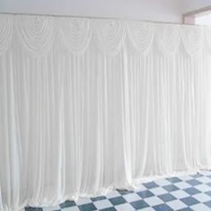 Hire Back drop Adjustable size with Curtains, in Ingleburn, NSW