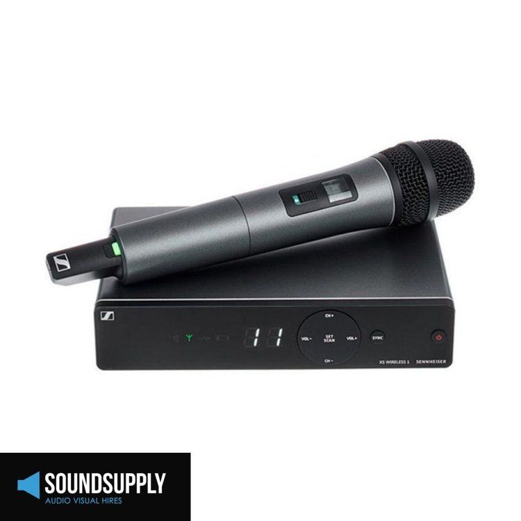 Hire Sennheiser XSW 1-835-A Wireless Handheld Microphone System, hire Microphones, near Hoppers Crossing