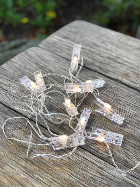 Hire String of Pegs with Lights