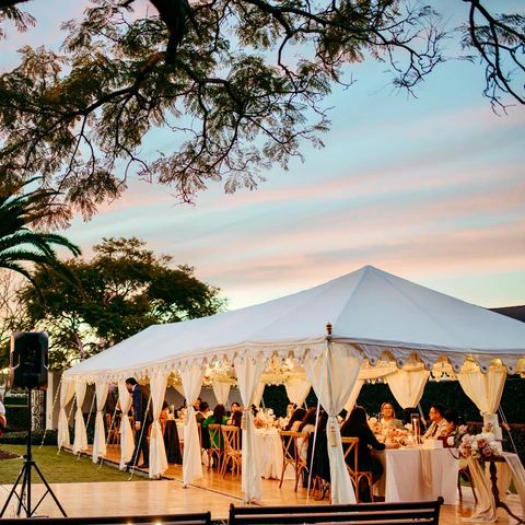 Hire Luxury Marquee Royal White 14x4, hire Miscellaneous, near Brookvale image 1