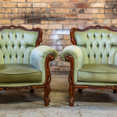 Hire Vintage Lounge Set - Sage Green