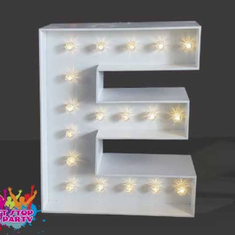 Hire LED Light Up Letter - 60cm - E