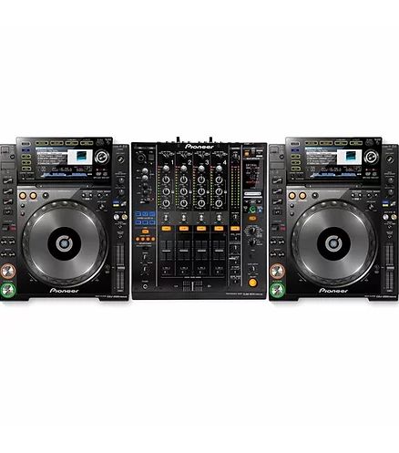 Hire Pioneer CDJs-2000 Nexus 2 w/ DJM-900 Nexus 2 DJ Mixer, hire DJ Decks, near Camperdown