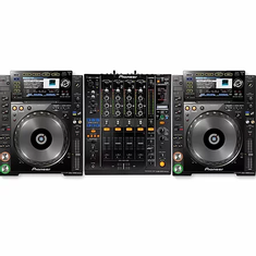 Hire Pioneer CDJs-2000 Nexus 2 w/ DJM-900 Nexus 2 DJ Mixer
