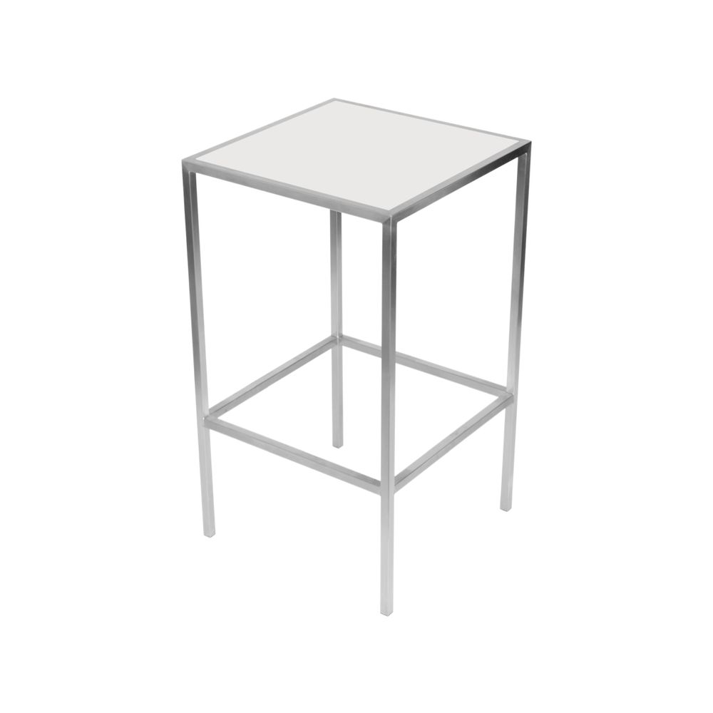Hire STAINLESS STEEL BAR TABLE WITH ACRYLIC TOP, hire Tables, near Brookvale