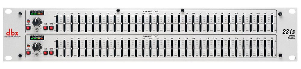 Hire DBX 231 2ch 31 Band Equaliser, hire Speakers, near Collingwood image 1