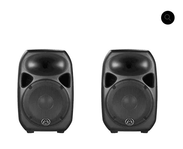 Hire 2 x 15'' Sound Speakers Hire