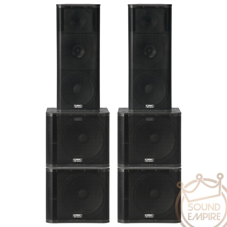 Hire QSC 7000 SOUND SYSTEM, hire Speakers, near Carlton image 1