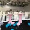 Hire Baby Pink Lycra Sock, hire Tables, near Wetherill Park image 2