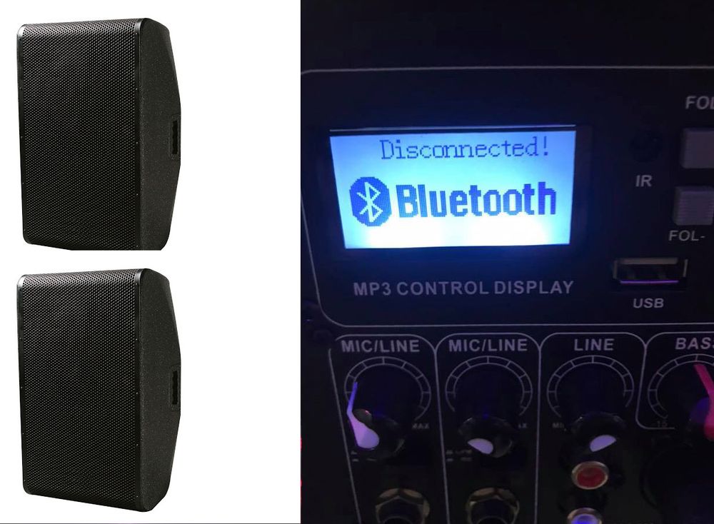 Hire Bluetooth DJ party speaker system, hire Speakers, near Bradbury