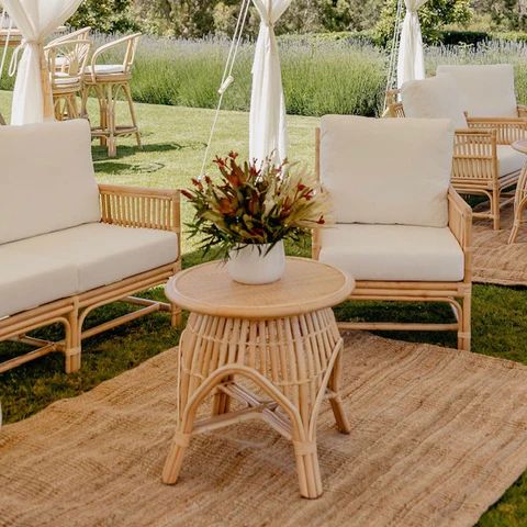 Hire Bahamas Rattan Coffee Table, hire Tables, near Brookvale image 2