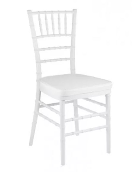 Hire White Tiffany Chair, hire Chairs, near Condell Park