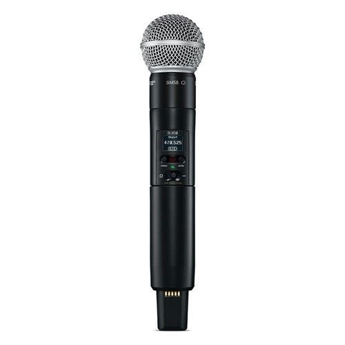 Hire Shure SLX-D Wireless Handheld SM58 Microphone