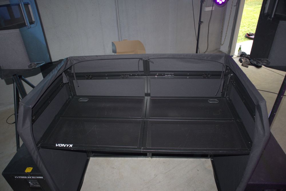 Hire Vonyx DB3 Portable DJ Booth, hire Tables, near Lane Cove West image 2