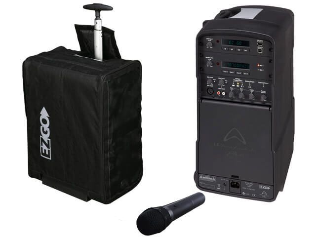 Hire PORTABLE WHARFEDALE PRO EZGO PA SYSTEM WITH ONE MIC, hire Speakers, near Kingsgrove