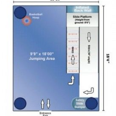 Hire 5 in 1 Castle Layout