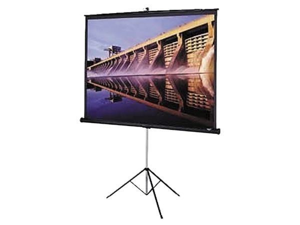 Hire EPSON Small 80″ Portable Tripod Screen, from Lightsounds Brisbane