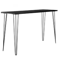 Hire Black Hairpin Bar Table Hire – Black Top