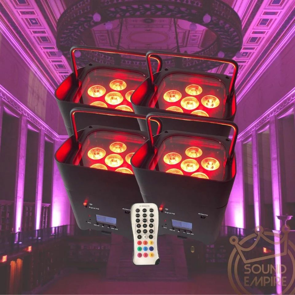 Hire WIRELESS BATTERY UPLIGHTS, hire Party Lights, near Carlton