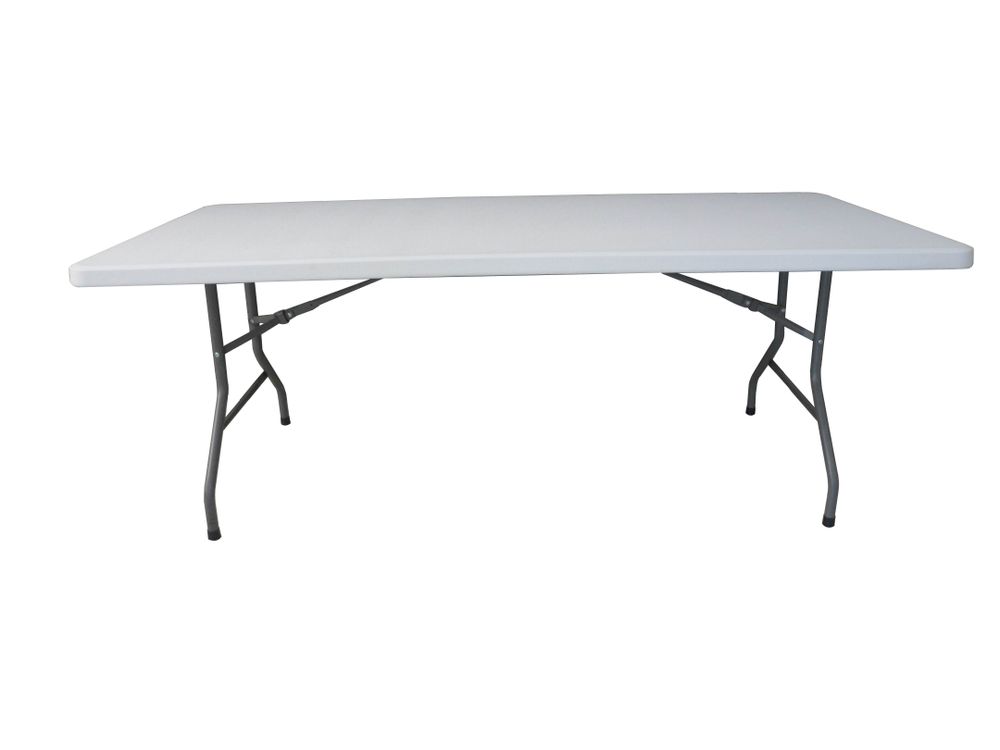 Hire 2m x 90cm Wide Trestle Table, hire Tables, near Balaclava image 1