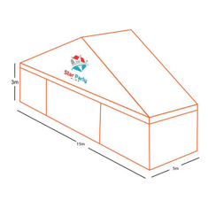 Hire 15mx5m Structure Marquee Hire