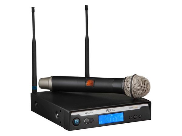 Hire EV R300 UHF WIRELESS HANDHELD MICROPHONE, from Lightsounds Gold Coast