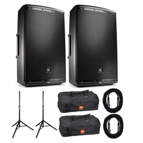 Hire 2 x JBL EON 615 1000W Speakers, hire Party Packages, near Marrickville
