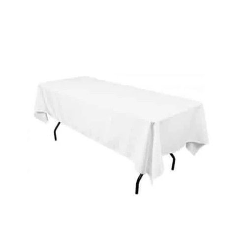 Hire White Table Cloths (Rectangular) Hire