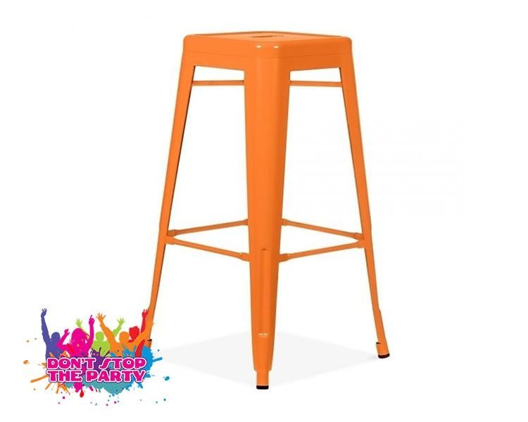 Hire Tolix Bar Stool Baby Blue, hire Chairs, near Geebung