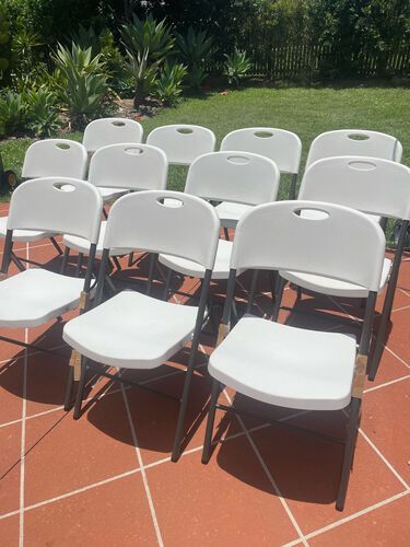 Hire Large Foldable Chair Hire 130kg limit, hire Chairs, near Bray Park