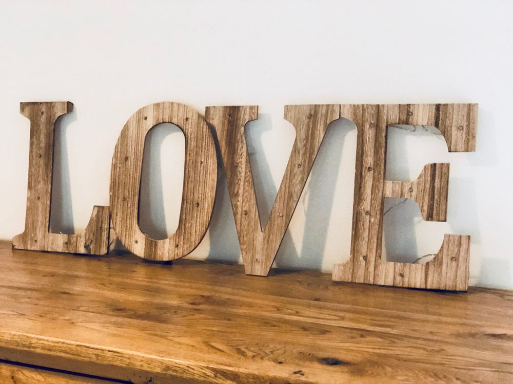 Hire Wooden LOVE Letters, hire Photobooth, near Seaforth image 1