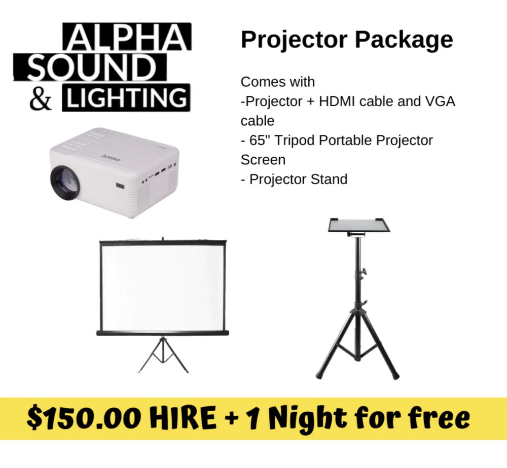 Hire Projector Package, hire Projectors, near Hampton Park