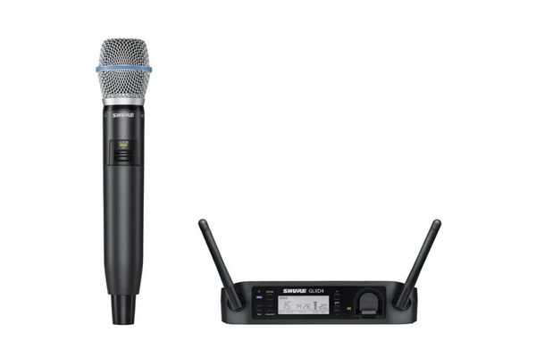 Hire SHURE GLXD24/B87A Handheld Wireless Microphone