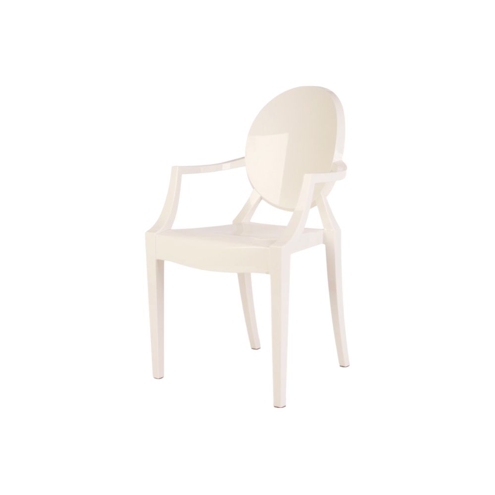 Hire LOUIS GHOST CHAIR WHITE, hire Chairs, near Brookvale