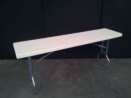 Hire 1.8m x 45cm Presentation Lecture Table, hire Tables, near Balaclava image 1
