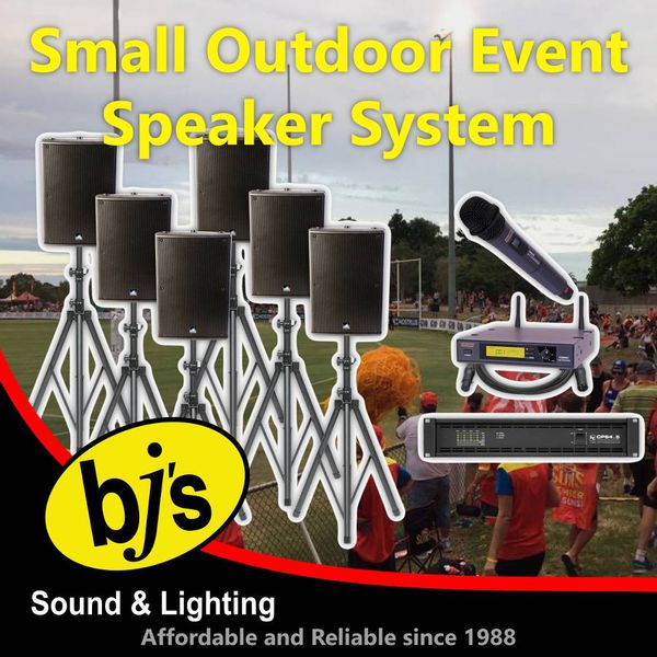 Hire Outdoor Event Speaker System - Small
