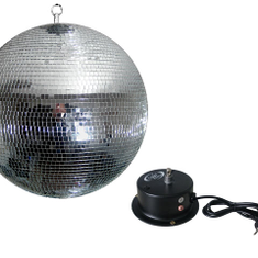 Hire 20″ Mirrorball with Motor, in Kingsgrove, NSW
