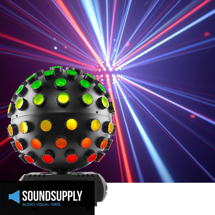 Hire Chauvet Rotosphere Q3 LED Disco Ball, hire Party Lights, near Hoppers Crossing image 1