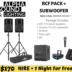 Hire Hire RCF Package 3, in Hampton Park, VIC