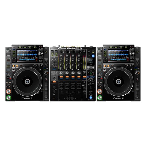 Hire Pioneer DJ System 2x CDJs2000NXS2 + DJM900NXS2